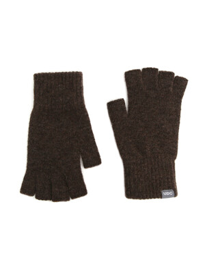 FINGERLESS / UDC / MELANGE / WOOD BROWN