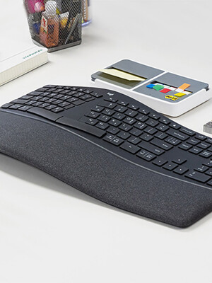 로지텍코리아 공식 ERGO K860 인체공학 버티컬 무선 키보드