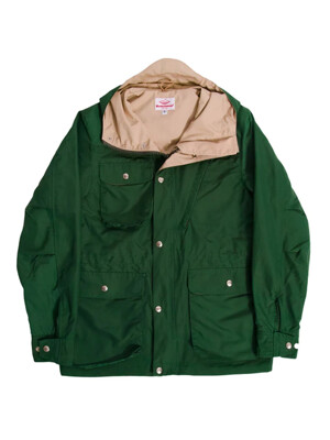 Travel Shell Parka - Forest Green 60/40