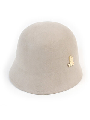 French Wool Ivory Drop Bucket 울버킷햇