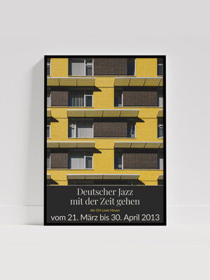 [souffle] Deutscher Jazz 수플 A1 50x70 A2 사이즈