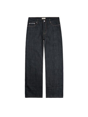 085 Raw Selvedge denim Jeans (Indigo Blue)