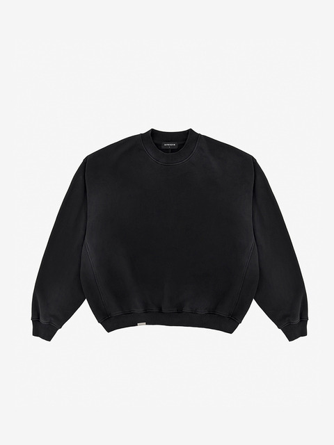 티셔츠 - 디프리크 (D.PRIQUE) - Over Sweatshirt - Faded Black