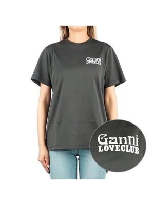[가니] 23SS (T3431 VOLCANIC ASH) 여성 반팔 티셔츠