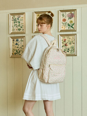 BLOOMING BACKPACK_IVORY
