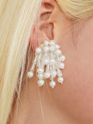 Crystal Pearl Earrings