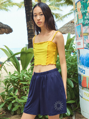 Sunny Culotte Pants _ navy