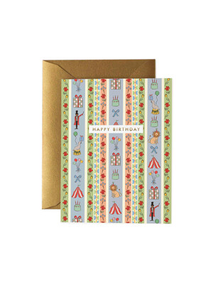 라이플페이퍼 Carnival Birthday Card 생일 카드