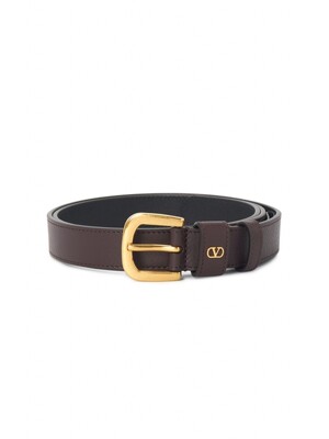 VALENTINO 발렌티노 V 로고 시그니처 남성 벨트 T0SD7DHP RDK
