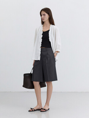 BERMUDA SHORTS CHARCOAL GREY_UDPA5B235CG