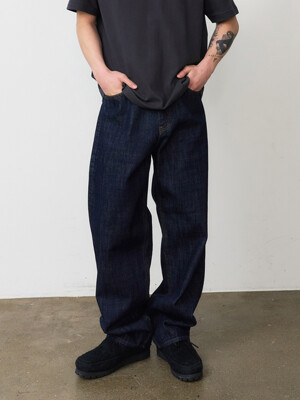 DEN0881 Mid-Indigo Selvedge [Wide Tapered]