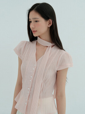 Sora Tie Blouse(4Color)