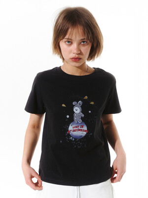 STAR SPACE T-SHIRT_charcoal