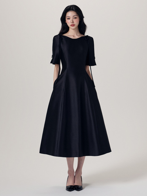 드레썸 MICHELLE COUTURE DRESS - black