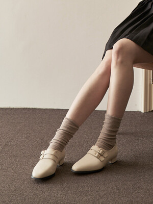 TWO CATHY LOAFER(Ivory)