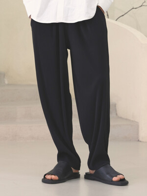 cool pleats banding pants [oversize fit]_5COLOR_남녀공용