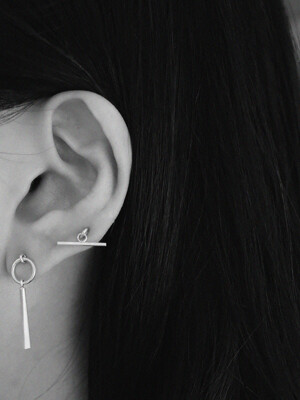 Kinetic circle earring
