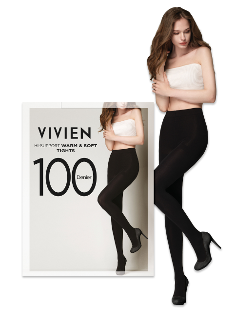 패션액세서리 - 비비안 (VIVIEN) - VIVIEN 하이써포트 기모타이즈 100데니아 TS0430