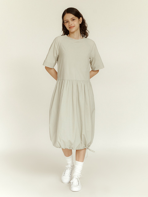 원피스,원피스 - 이슈넘버 (ISSUE NUMBER) - 4.70 String dress (Sage green)