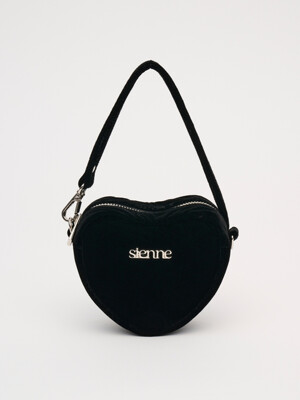Sienne Love Velvet Bag (Black)