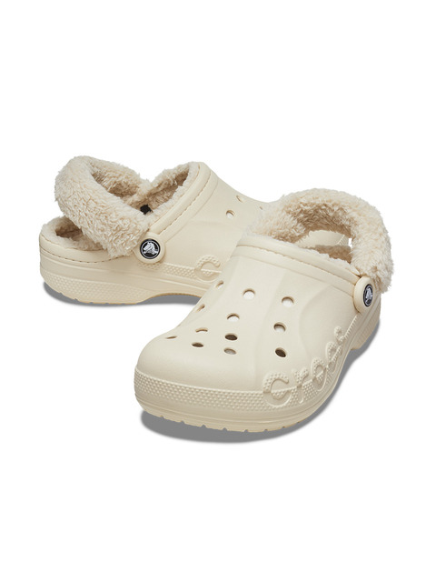 샌들,슬리퍼/뮬,뮬/슬리퍼 - 크록스 (CROCS) - [Unisex] 공용 BAYA LINED FUZZ STRAP CLOG WINTER (23FUCL206633)