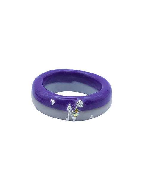주얼리,주얼리 - 엔프프 (nff) - two line logo ring-violet