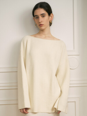 YY_Simple casual wide sweater