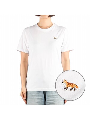 24SS (MW00110KJ0008 WHITE) 여성 베이비 폭스 반팔 티셔츠