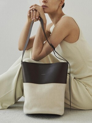 DIV BUCKET BAG L -  Canvas Combi_2 COLORS