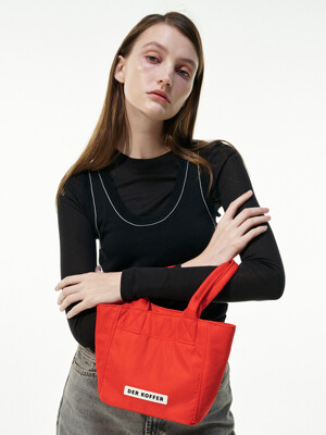 SHOPPER NYLON [RED]_MINI
