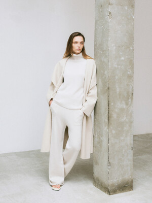 NEW 시그니쳐 turtle neck - italy cashmere 100% (ivory)