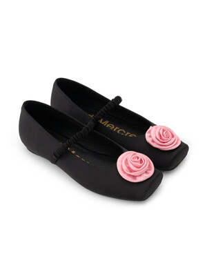 MARYJANE FLAT ROSE_BLACK PINK