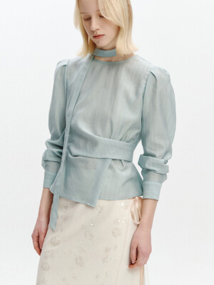 Waist Tuck-decorative Blouse