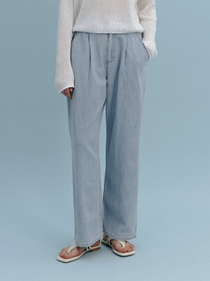 DEW PINTUCK JEANS_LIGHT BLUE