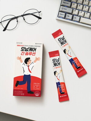 [동아제약]모닝케어 간솔루션 28일분 (17ml x28입)+간솔루션젤리스틱 샘플1입 증정