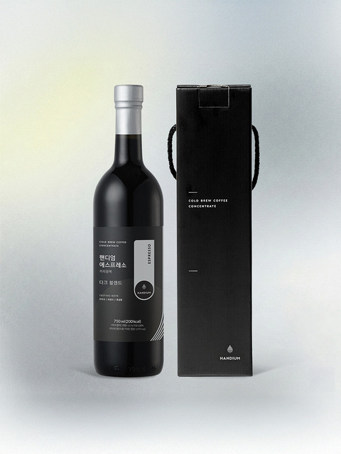 핸디엄 에스프레소 커피원액 다크 블렌드 콜드브루 750ml