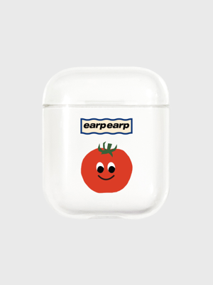 Eyes tomato-clear(Air pods)