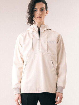 LAMBSKIN ANORAK RIDER JACKET-unisex