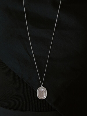 HYEONK INITIAL LINE NECKLACE
