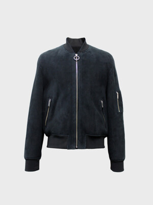 MA-1 REAL MUSTANG JACKET (BLACK)