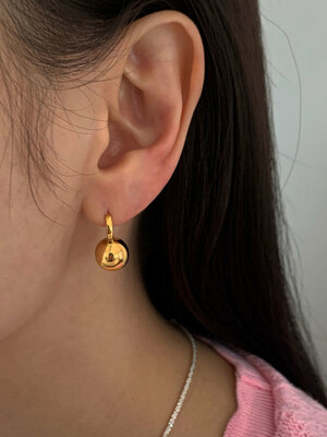 Kettle Bell Earrings - Gold