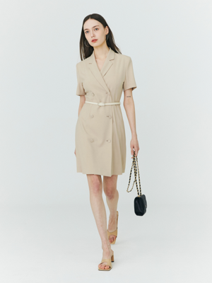 New Claire Jacket Dress [Beige]