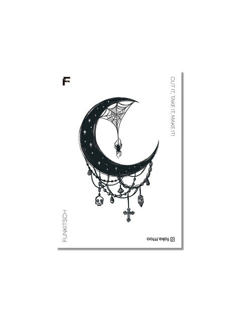 네일&타투 - 페이크타투 (FAKE.TTT) - Witchs Moon 타투스티커