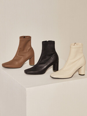 Round Heel Span Boots_3color
