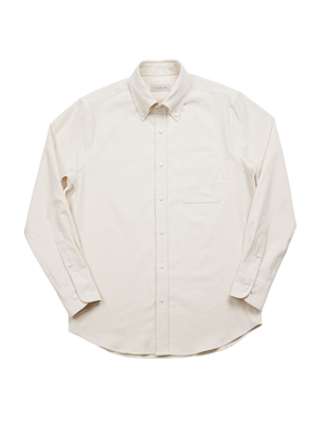 047 Corduroy Button-down Shirts (Ivory)