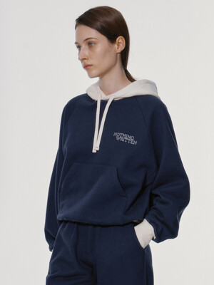 NW logo hoodie (Royal navy)