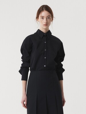 ES POPLIN SHIRT (BLACK)