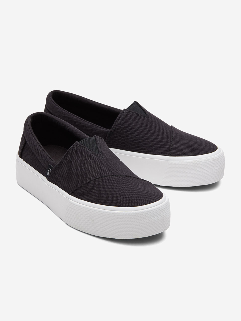 스니커즈,스니커즈 - 탐스 (TOMS) - 탐스 알파가타 피닉스 플랫폼 여성 슬립온 블랙