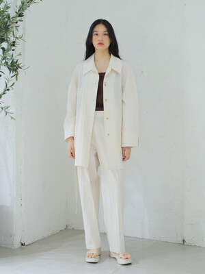 SUMMER RAGLAN COAT / CREAM