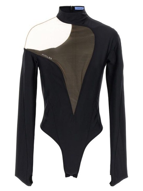 라운지웨어 - 뮈글러 (MUGLER) - 24FW 뮈글러 바디수트 23S1BO019184219991 Black